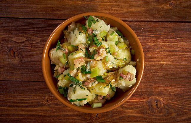 Jerk Chicken and New Potato Salad